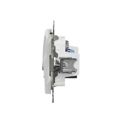 Sedna Design & Elements Gniazdo komputerowe-antenowe TV+RJ45 kat. 6 UTP białe SDD111469T SCHNEIDER (SDD111469T)